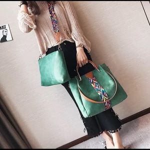 Demi Distressed Bag Set